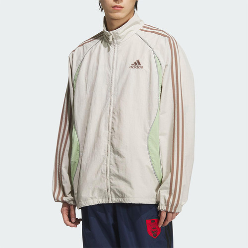 Adidas/阿迪达斯正品TEAMGEIST TT男士立领宽松运动外套KE5846