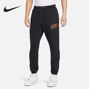 新款 春季 耐克正品 010 针织加绒束脚运动长裤 FV4454 男士 Nike