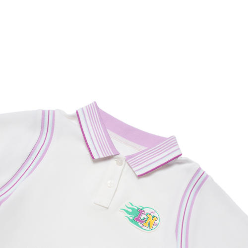 Lining/李宁正品春季儿童运动潮流系列冰感舒适短袖连衣裙YSKT030