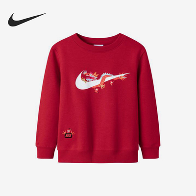 Nike/耐克正品新款小童运动长袖卫衣套头衫NY2412114PS-002