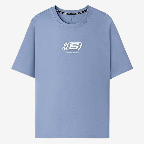 Skechers斯凯奇正品儿童运动生活系列透气短袖T恤L225U089-053K