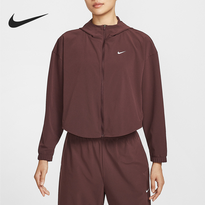 Nike/耐克正品2025女士拒水梭织连帽宽松运动外套IH8601-652