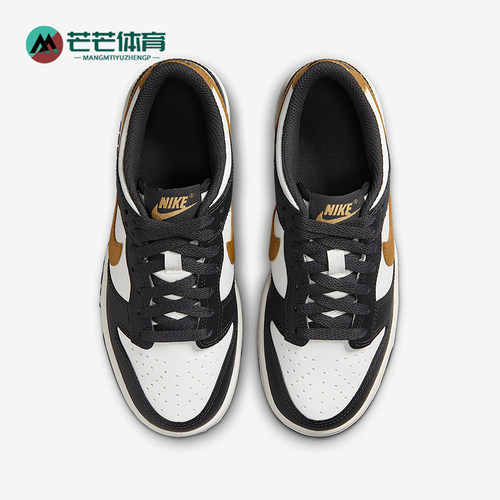 Nike/耐克正品Dunk Low GS女子大童低帮系带运动鞋HV2533-100