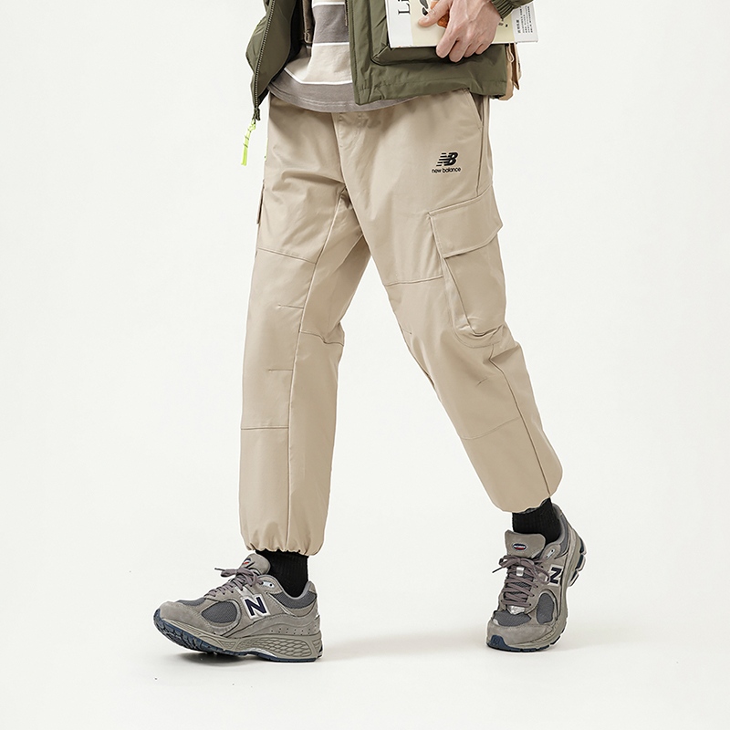 New Balance/NB正品2025新款男士潮流运动梭织长裤AMP21364-MS