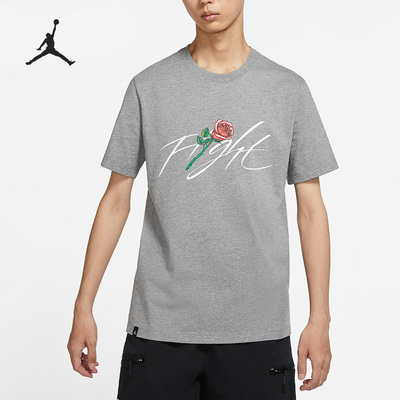 Nike/耐克正品Air Jordan男子健身运动印花短袖T恤DQ7391-091