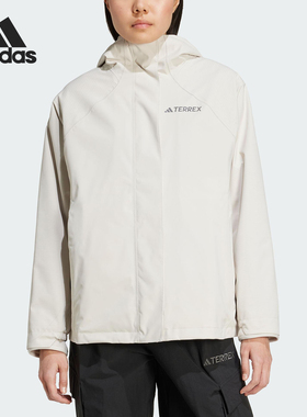Adidas/阿迪达斯正品XPL W FLC 3IN1女士宽松运动连帽外套JV8690