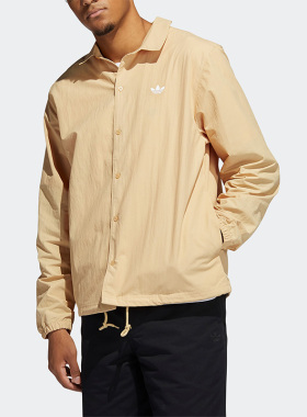 Adidas/阿迪达斯正品三叶草男子运动训练翻领夹克外套GL9969