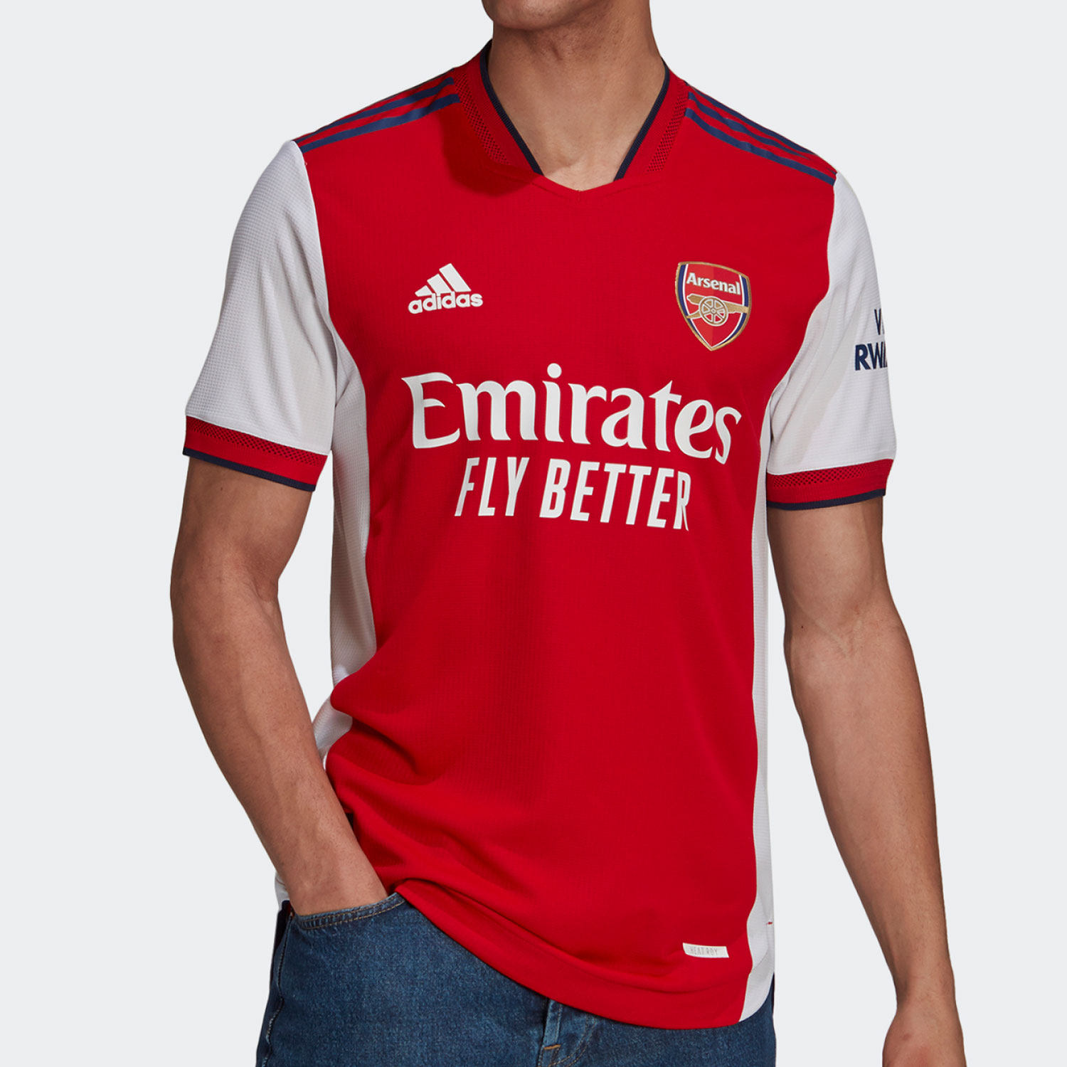 Adidas/阿迪达斯正品年阿森纳主场球迷版球衣短袖T恤 GM0226