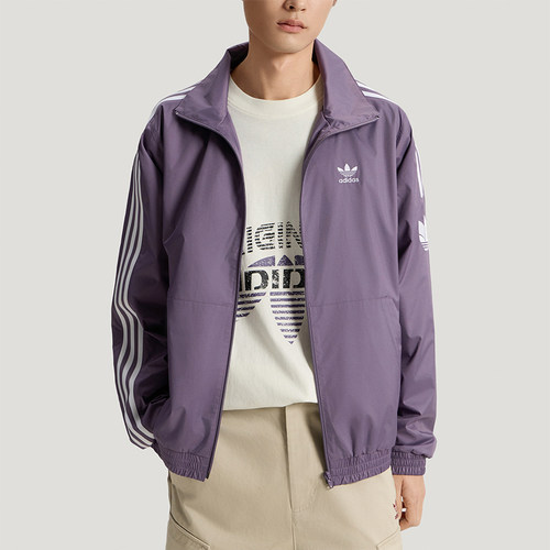 Adidas/阿迪达斯正品三叶草ADICOLORTRACKTOP经典夹克外套KV8853