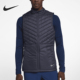跑步运动保暖立领马甲AH0547 AeroLayer男士 081 耐克正品 Nike