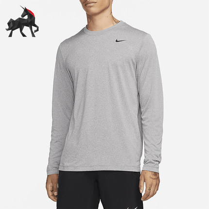 Nike/耐克正品Dri-FIT男士运动轻盈透气针织长袖T恤DX0993-063