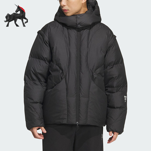 Adidas/阿迪达斯正品Future Style男士户外连帽日常羽绒服KC2587