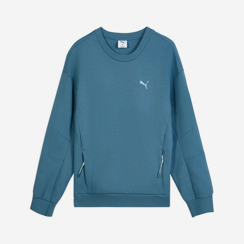 彪马男士针织保暖长袖运动卫衣