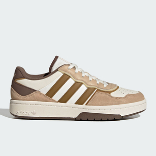 休闲板鞋 Adidas REFIT情侣款 三叶草COURT ID6068 阿迪达斯正品