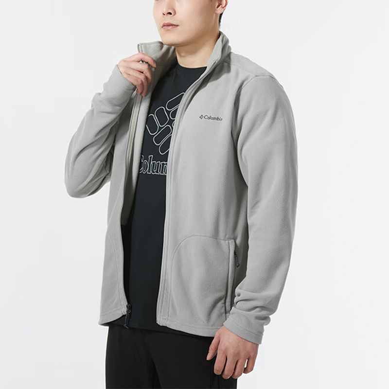 Columbia/哥伦比亚正品新款男士抓绒户外保暖夹克EJ0027027