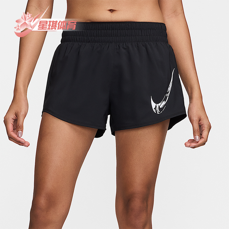 Nike/耐克正品Dri-FIT女士运动跑步训练经典透气短裤FV6365-010