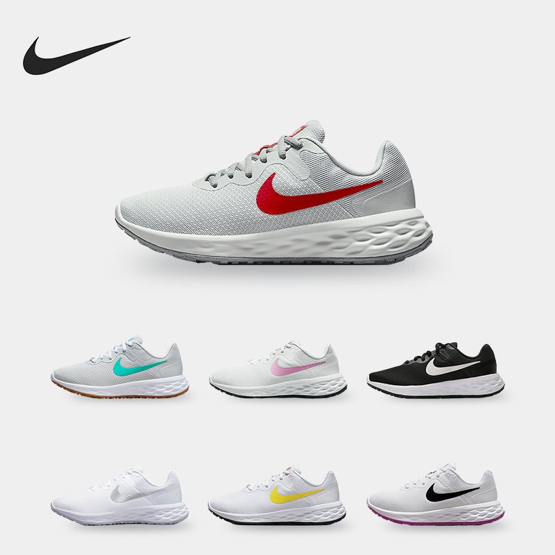 耐克男女低帮休闲耐磨缓震跑步鞋