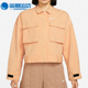 耐克正品 运动夹克 新款 Nike 女子短款 梭织工装 DM6244 851