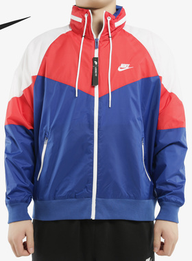 Nike/耐克正品ASM NSW HE WR JKT HD+男子连帽夹克外套AR2210