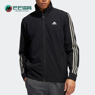 立领运动训练拉链外套 Adidas GE3424 男士 新款 阿迪达斯正品 时尚