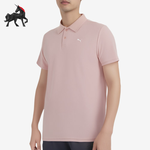 Puma/彪马正品Polo衫男休闲舒适轻便透气经典耐磨短袖528699-47