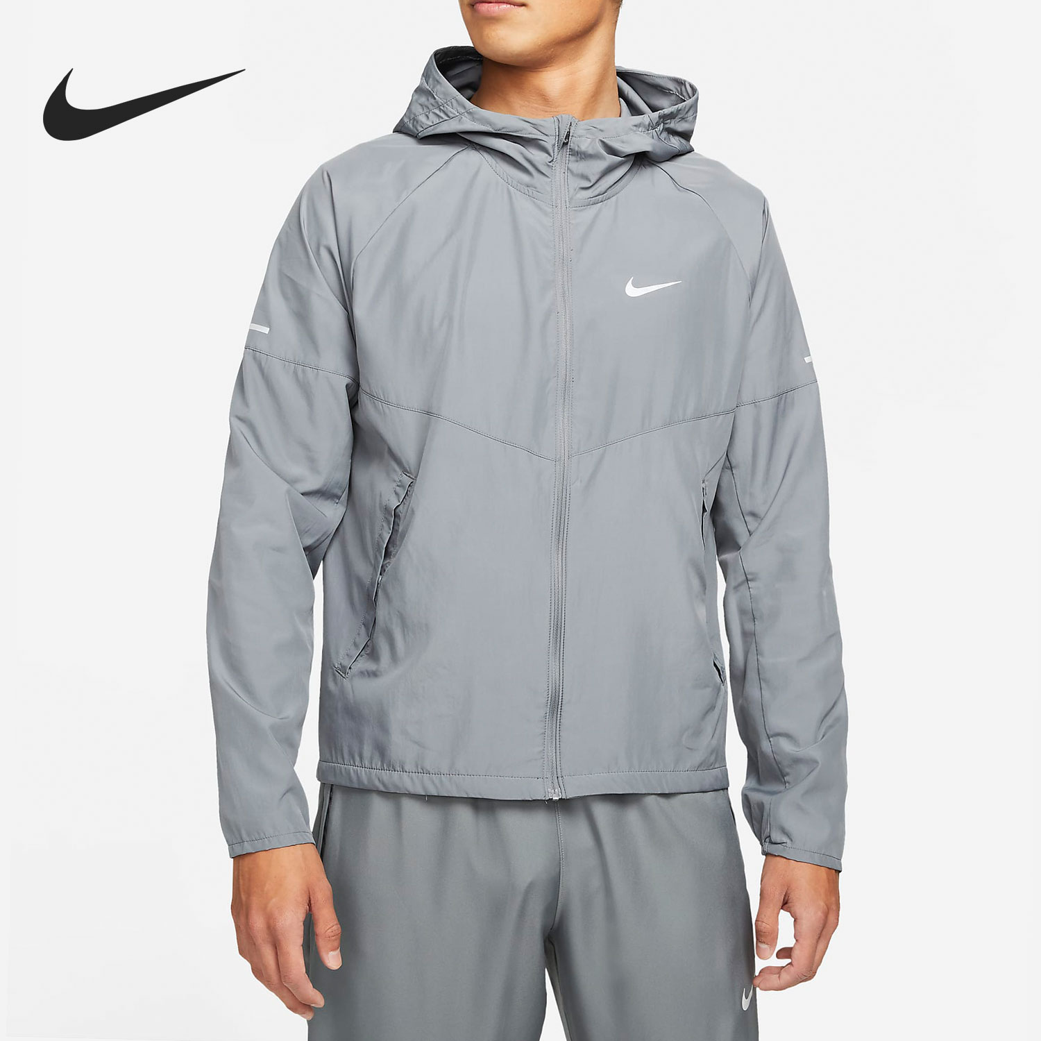 Nike/耐克官方正品休闲男子时尚潮流跑步运动防风外套 DD4747-084