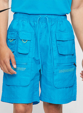 Nike/耐克官方正品运动Brand男子机能大口袋工装短裤 CN7299-446