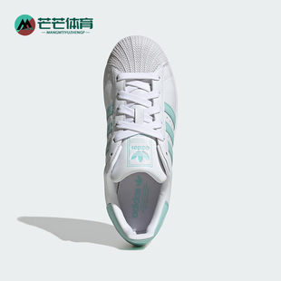 复古耐磨低帮板鞋 Adidas 经典 三叶草女士经典 JH7060 阿迪达斯正品