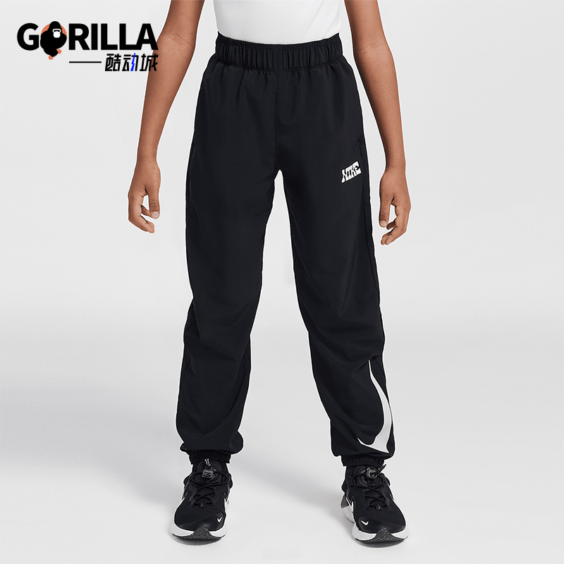 Nike/耐克官方正品Multi Dri-FIT大童运动奔跑玩耍舒适束脚休闲裤