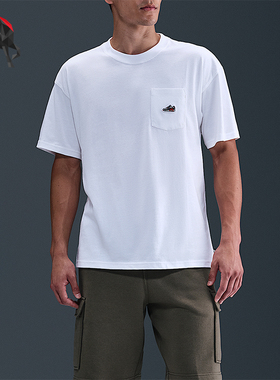 Nike/耐克正品Sportswear男士简约透气经典运动短袖HQ9243-100