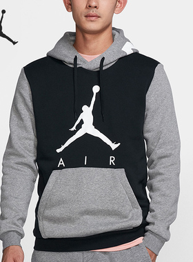 Nike/耐克正品JORDAN JUMPMAN AIR LOGO男子套头连帽卫衣CK1349