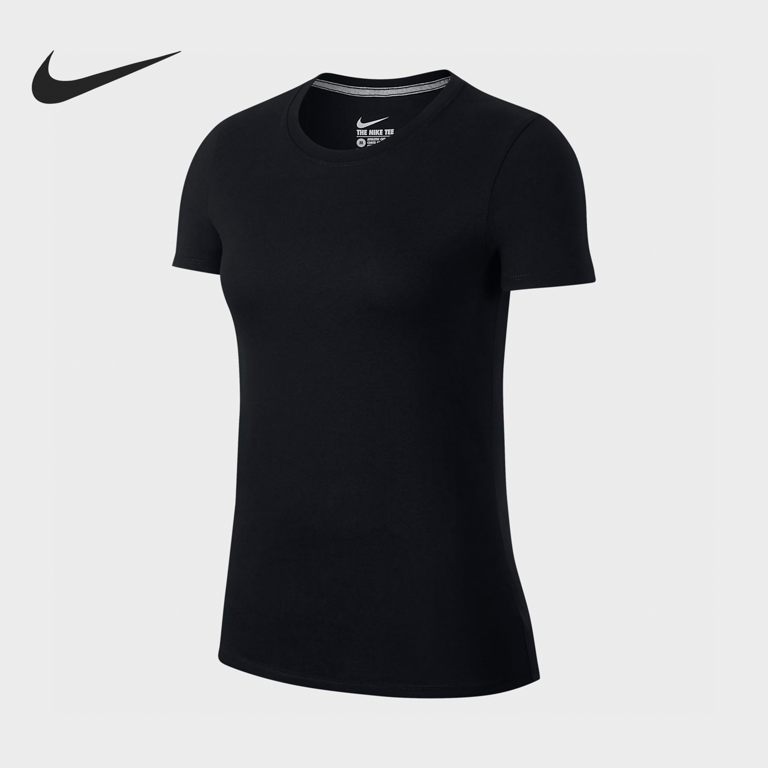 耐克女士针织圆领运动短袖