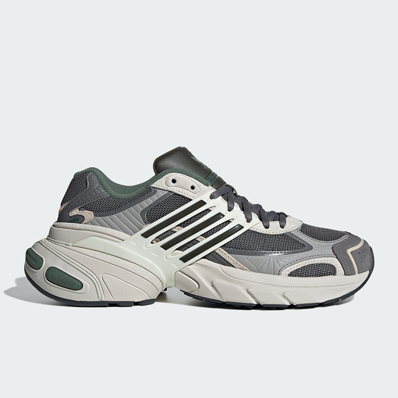 阿迪达斯男女网面厚底缓震老爹鞋