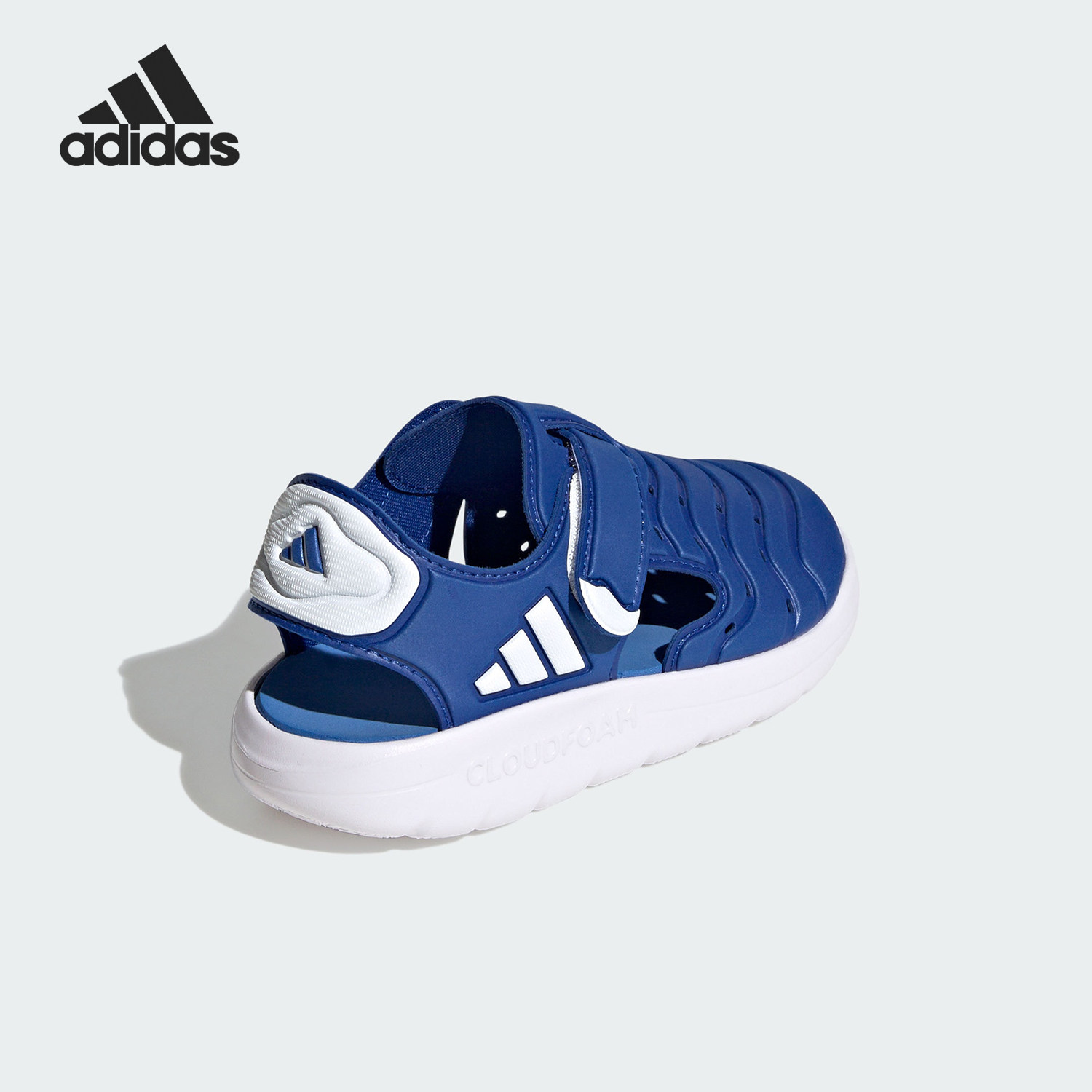 Adidas/阿迪达斯官方正品WATER SANDAL 2小童魔术贴凉鞋JP9418