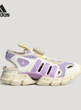 Adidas/阿迪达斯正品夏季款大童轻便凉快经典时尚低帮凉鞋KJ9504