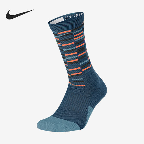 Nike耐克正品条纹拼色透气中筒轻便舒适户外运动篮球SX7010-474