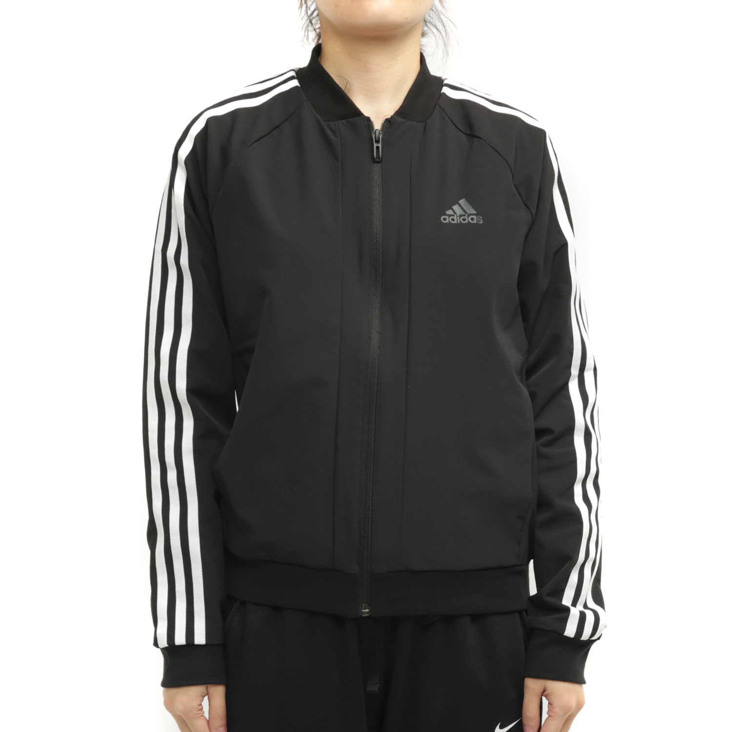 阿迪达斯运动休闲夹克外套