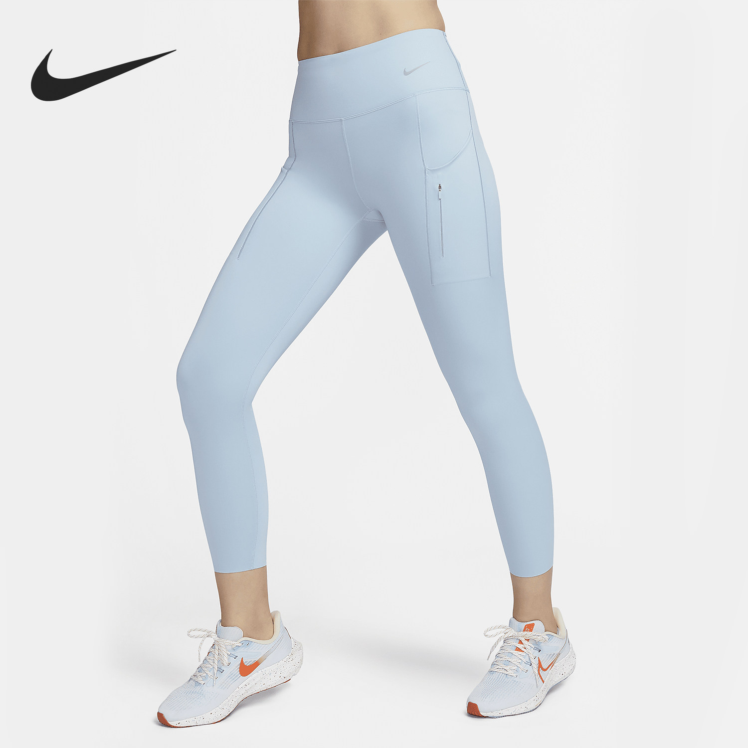 Nike/耐克正品春季新款女士紧身弹力透气运动裤DQ5695-441