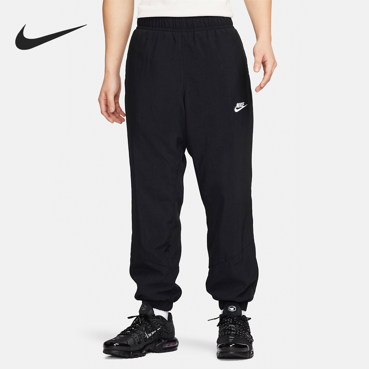 Nike/耐克正品冬季新款男子加绒束脚梭织运动长裤FB8617