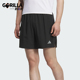 侧开叉跑步训练短裤 Adidas JZ2349 SHORT男士 经典 阿迪达斯正品 ESS