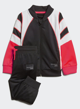 Adidas/阿迪达斯正品夏季小童休闲运动两件套D98798