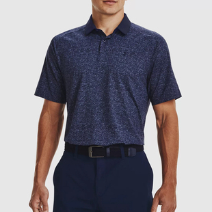 POLO衫 男士 复古宽松透气户外短袖 410 1377294 安德玛正品 夏季