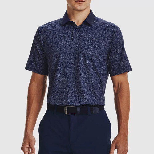 UA/安德玛正品夏季男士复古宽松透气户外短袖POLO衫1377294-410