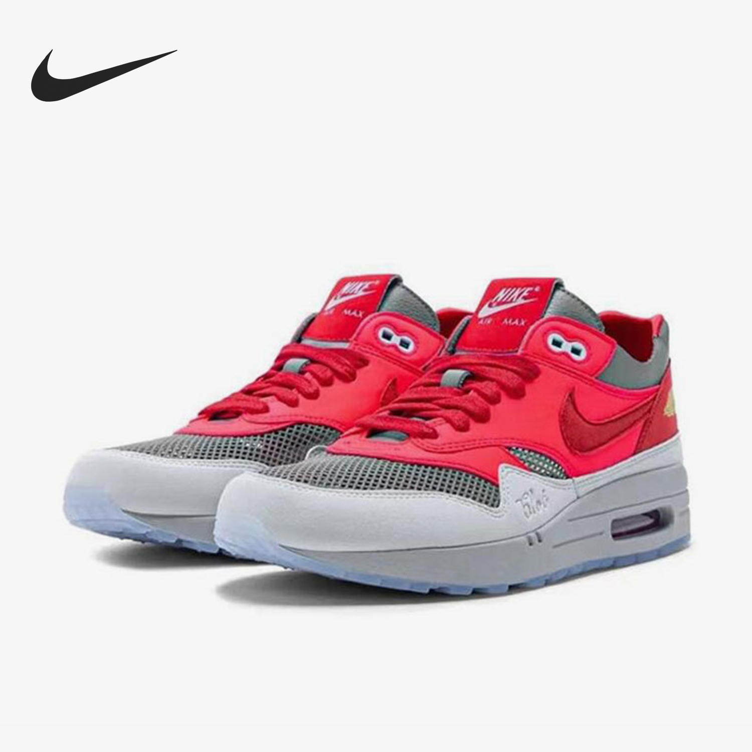 Nike/耐克正品CLOT x Air Max 1男女款缓震跑步鞋DD1870-600