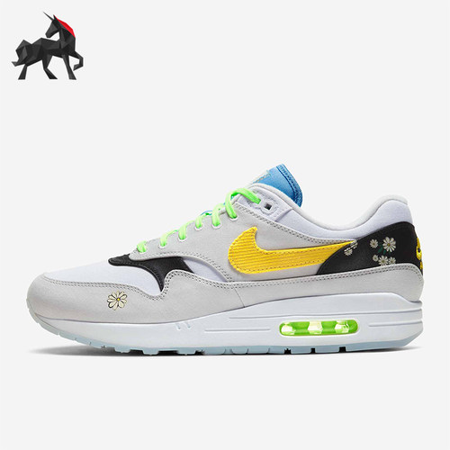 Nike/耐克正品Air Max 1男士运动低帮减震系带跑步鞋CW6031-100