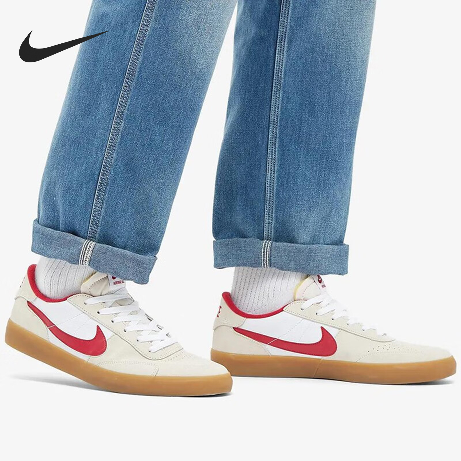 Nike/耐克官方正品2024新款男女经典低帮休闲运动板鞋CD5010-100