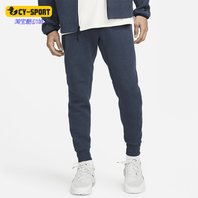 耐克男士休闲系带针织运动长裤