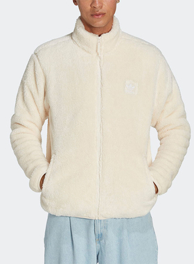 Adidas/阿迪达斯正品三叶草男士立领拉链保暖夹克外套HR8622