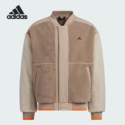 Adidas/阿迪达斯正品当季新款男子羊羔毛保暖外套IL8918