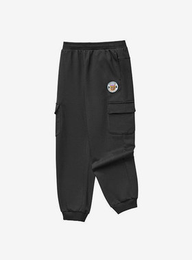 Skechers/斯凯奇正品春秋款儿童刺绣日常休闲针织长裤P125B026